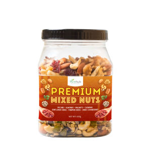 Purehub Premium Mixednuts in a Jar (NutsSeeds and Berries)
