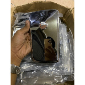 TUTUP TANGKI GL100 SET KUNCI COVER TUTUP TANGKI GL 100 CROME