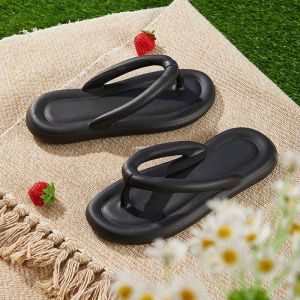 NI Fashion Colorful Flip Flops For Women Macaron Summer slippers(Add 1 Size )#A8013