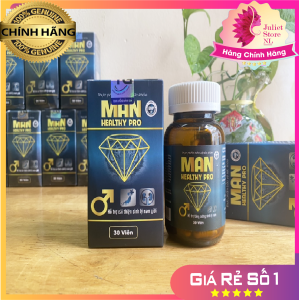 [CHÍNH HÃNG] MAN HEALTHY PRO VIÊN UỐNG TĂNG CƯỜNG SINH LỰC KÍCH CỠ THỜI GIAN CỰC MẠNH DÀNH CHO QUÝ ÔNG AN TOÀN HIỆU QUẢ HỘP 30 VIÊN