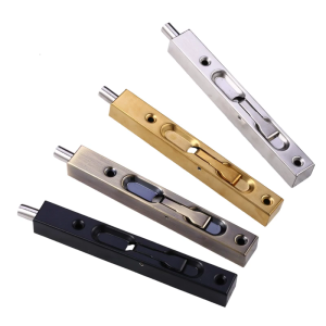 Reversible Turnpiece Security Mechanism Flush Bolt French Door Lock Latches Lock set for Double Sliding Patios Storms Door