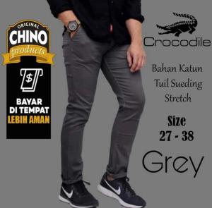 Celana chino panjang pria dewasa terbar - chino cino skiny pria hitam abu krem moca -celana panjang pria - celana santai surfing bahan cotton twuil terlaris sepanjang masa - chino panjang pria trending lazada 2023 bisa bayar di tempat COD harga terjangkau