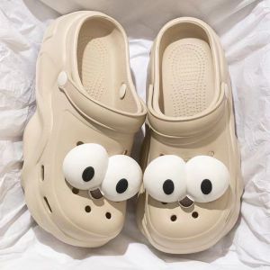 [Free Shipping] Womens thick-soled EVA clogs with arch support designed for outdoor wear 2026 new summer style soft-soled non-slip beach sandals