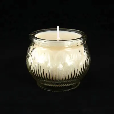 【SG Seller】Smokeless butter lamp candle lotus flower lamp 24 hours Praying Butter lamp Candle