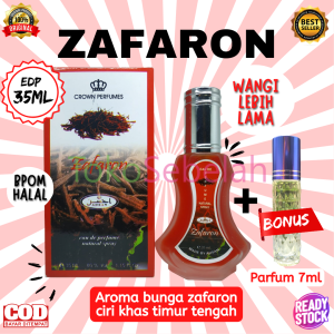 PARFUM ZAFARON 35ML AHSAN EDP BONUS PARFUM 7ML - PARFUM WANITA TAHAN LAMA - PARFUM MINYAK WANGI AHSAN - MINYAK WANGI WANITA TAHAN LAMA - PARFUM WANITA ORIGINAL - PARFUM ARAB ORIGINAL TAHAN LAMA - FARFUM WANITA TAHAN LAMA - PARFUM SPRAY - BISA COD