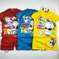 Stelan Baju Anak/Kaos Aanak Laki Dan Perempuan/Baju Kaos Stelan/Skibidi Toilet Lengan Pendek. 