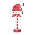 Stop Sign Decoration LED Santa Stop Here Tree Topper Desk Lamp LED Santa Stop Here Tree Topper Window Decorative Lights For Walkway here. 