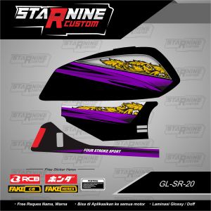 striping GL hologram striping GL variasi stiker GL murah