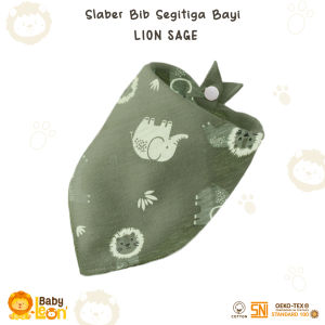 Celemek Bayi BABY LEON Slaber Bayi Bib Scarf Celemek Tadah Air Liur Bayi BY-65-ST BY-70 ST