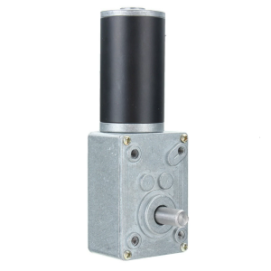 Types D Shafts Low Speed Worm Gear Motor 12V 24V Highly power Reversed Low Speed Big Worm Gear Motor Easy to Installation