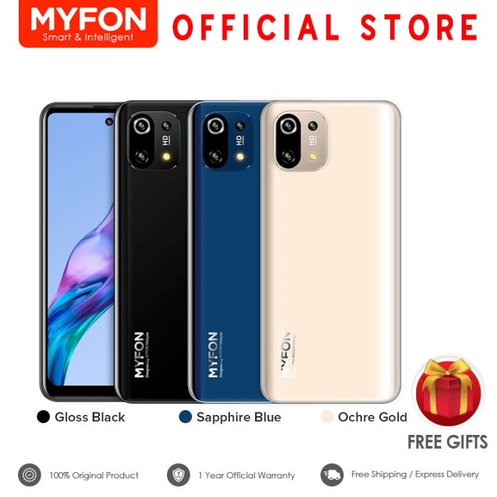 MYFON F20 PRO 4G LTE 4GB RAM 32GB ROM 6.9 Waterdrop Display 4000mAh Battery Android 10.1 1.5GHz Qaud Core Lazada