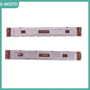 【E-WOITD】 Chiết áp trượt thẳng B103 kênh đơn và hai kênh trộn 128mm Tổng chiều dài 12.8cm hành trình 100