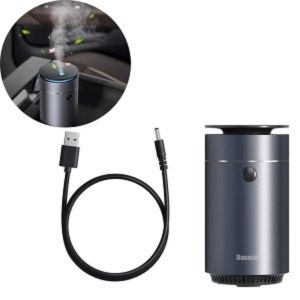 Máy phun sương phun tinh dầu tạo ẩm khuếch tán xông tinh dầu dùng cho xe hơi ôtô Baseus Time Aromatherapy Machine Humidifier