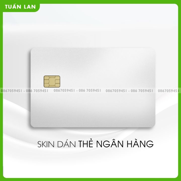 Miếng dán Decal thẻ ATM, thẻ chung cư, thẻ thang máy, thẻ gửi xe, Thẻ ...