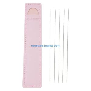 Kirilgu 5Pieces Stainless Steel Knitting Pin Small Size for Handcraft Projects 5B8Q6