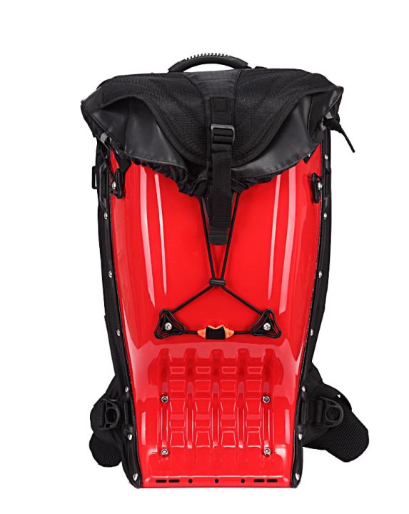 New 25L Motorcycle Riding Hard Shell Luggage Backpack Shoulder ...