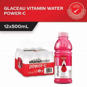 12x【Glaceau XXX-Triple Berry Vitamin Water 500ml】