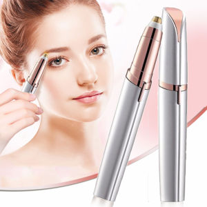เครื่องกันคิ้ว ที่กันคิ้ว กันขน กันขนใบหน้า อุปกรณ์ตกแต่งขนคิ้ว Electric eyebrow trimming ขนาดพกพาสะดวก แบบใส่ถ่าน HZ78