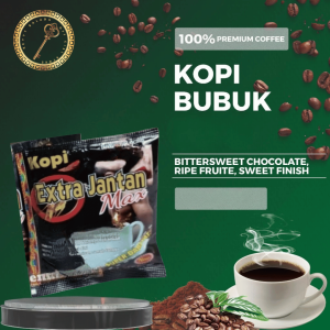 kopi bubk pieberry jantan arabica ekstra 1box 10sachet bisa cod