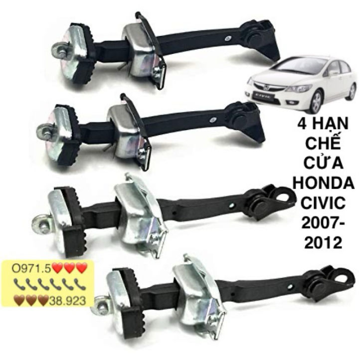4 HẠN CHẾ CỬA HONDA CIVIC 2006-2012 cao cấp giá tốt 72340SNLT01 ...