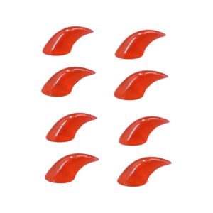 JOKTT 8pcs Multicolor Animal Fursuit Claws Accessories Pointed/Obtuse Epoxy Furry Claws Nails Cute Handmade DIY Animal Paw Accessories Cosplay Costume Accessories
