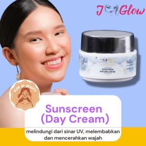 J glow Jglow Skincare CREAM KRIM Radiance Spotless DNA Salmon SIANG SUNSCREEN DAY Perawatan Pemutih Kecantikan Korea Glowing Wanita Super Whitening Flek Acne Acne Premium Ampuh Untuk Jerawat Mencerahkan Kulit Wajah Muka Sensitif