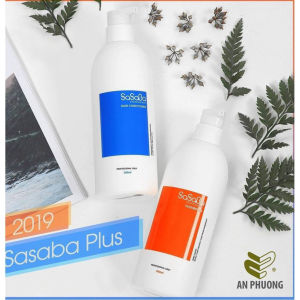 Dầu gội siêu mượt và phục hồi tóc trị gàu sasaba plus chính hãng