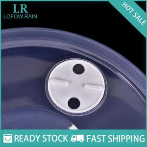 LF Wholesale✨Flash Sale ✨ Clear Microwave Plate Cover Food Dish Lid Ventilated Steam Vent Kitchen Cooking