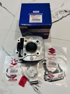 CYLINDER BLOCK SET SGP SUZUKI RAIDER J 115 FI SHOOTER 115 FI STD INDONESIA GENUINE PARTS 1112122J0000F0
