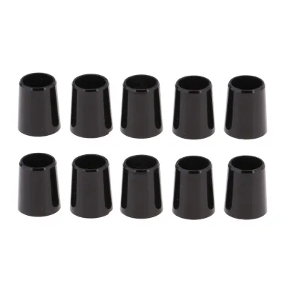 BNCLOTH 10 Count Black Golf Ferrule .370 for Taper Tip Iron Wedge End Cover Ends
