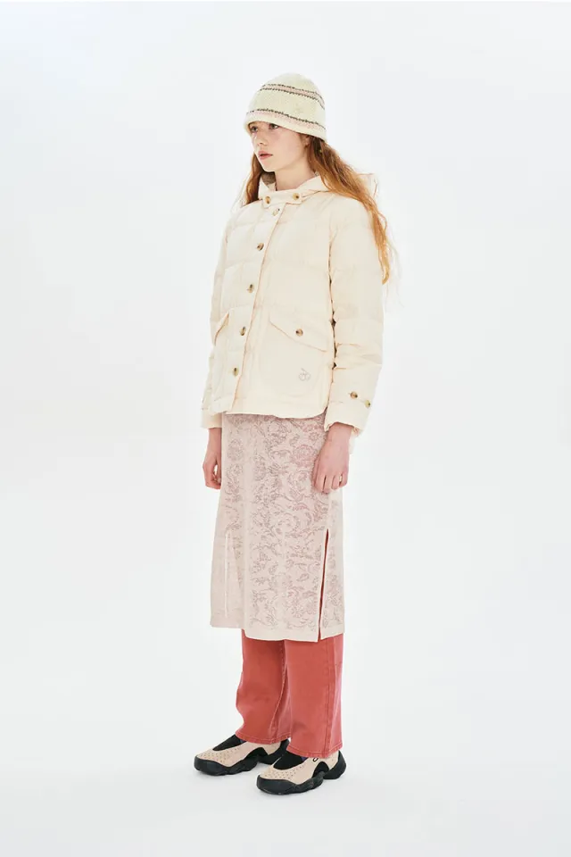 KIRSH] CHERRY BASIC QUILTING HOOD JACKET | 23AW WINTER