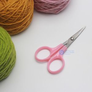 Kéo cắt lưỡi cong dùng cắt giấy thủ công len chỉ may vá đồ trang trí