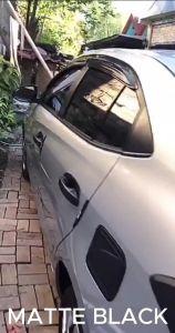 Toyota Vios 2019 to 2026 E / XLE / XE / J Garnish Combo set cover Chrome Matte Black / Chrome Thailand Quality Car Accessories W/ FREE DOOR GUARD