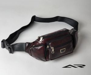 Tas Selempang Pria Tas Pinggang Tas Waistbag POLO AMSTAR 7 Ruang Fashion Bag