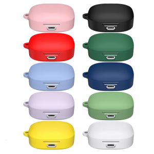 Durability Silicone Protective Case For Buds 7S Wireless Earbuds Shell With Carabiner Clip And Precise Cutout Pouch