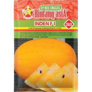 Benih Semangka INDEN 20 Gram Cap Bintang Asia PT Benih Citra Asia Warna Kuning Gelap Cocok Di Dataran Rendah Sampai Menengah