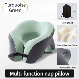 Neck Pillow Office/Travel U-shaped Nap Pillow Sleeping Ergonomic Cervical Protector Pillows Slow Rebound Memory Foam