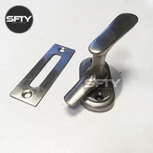 Slot  Kunci Jendela Kayu Rambuncis Grendel Panolet Kuningan