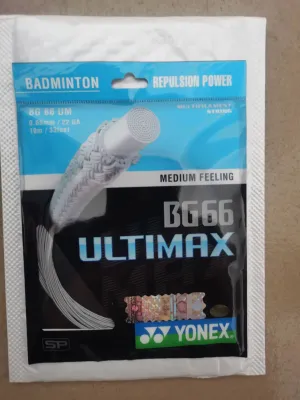 [New ]YONEX Badminton String BG66 ULTIMAX (0.65mm)