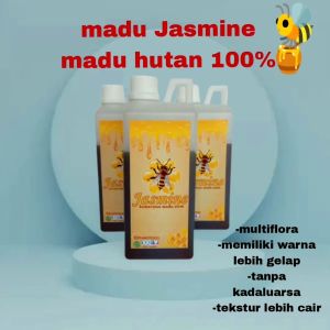 Madu Asli Murni 100% Madu Hutan Madu Jasmine 1kg Murni Hutan Sumbawa Tanpa Campuran Madu Multiflora Premium Pure Minuman Daya Tahan Tubuh Obat Herbal Flu Batuk