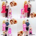 (BARBIE KELUARGA) SATU SET BARBIE KELUARGA. 