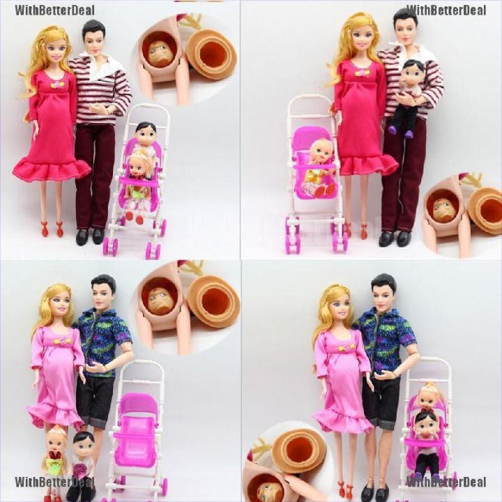 (BARBIE KELUARGA) SATU SET BARBIE KELUARGA