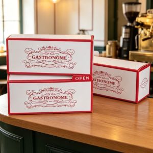20pcs Small Container Christmas Cookie Box Paper Box Christmas Design Gift Wrapping Box Xmas Style Bakery Dessert Box Treat Box Christmas Gift