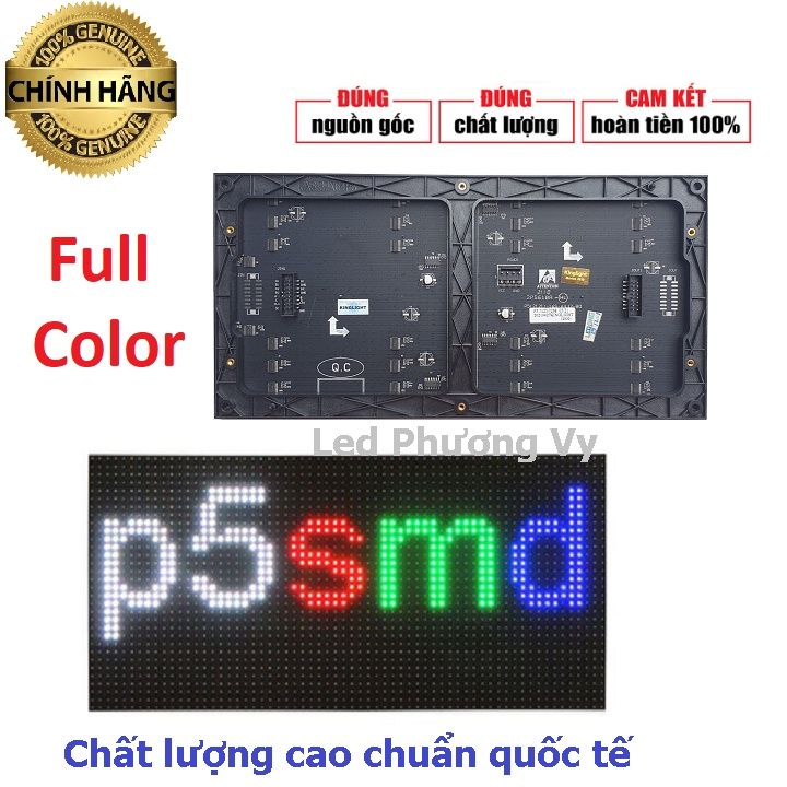 Module Led P5 Full color trong nhà đầy đủ phụ kiện - Hàng mới 100% ...