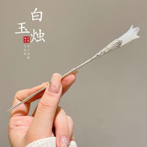[Ready Stock]Ancient Style Tassel Hairpin New Chinese Style Hanfu Hair Brooch
