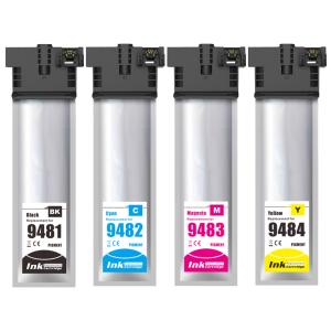 T9481 T9482 T9483 T9484 Ink Cartridge With Pigment Ink For Epson WorkForce Pro WF-C5790 WF-C5710 WF-C5290 WF-C5210