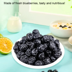 💕Blueberry Dried Fruit Suitable for All Ages Dried Fruit Raisins Anthocyanins Eye Protection Blueberry Dried Triangle Package Snacks蓝莓干