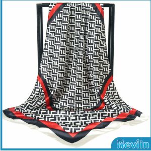 Reviln ผ้าพันคอ ผ้าคลุมไหล่ สไตล์โบฮีเมียน ไหล่ ผ้าพันคอ silk scarf