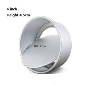 Cake Mould Removable Bottom 4/ 5/ 6/ 7/ 8 inch Cake Tin Baking Pan