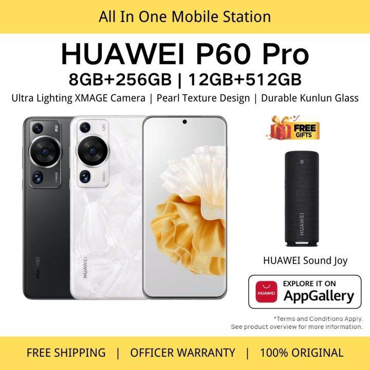 HUAWEI P60 Pro 8GB RAM + 256GB ROM & 12GB RAM + 512GB ROM, 1 Year ...